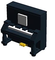 Набор LEGO MOC-1686 Пианино