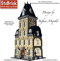Набор LEGO MOC-1878 Французский дворец 'Башня'