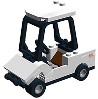 Набор LEGO Гольф-кар - электромобиль для игры в гольф