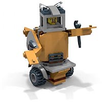 Набор LEGO MOC-1966 Ремонтный робот