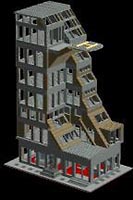 Набор LEGO MOC-2006 Башня Тони Старка