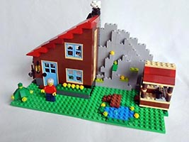 Набор LEGO MOC-2124 Домик в горах