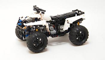 Набор LEGO MOC-2141 Полноприводный квадроцикл с мотором