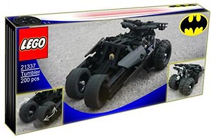 Набор LEGO MOC-2181 Мини-автомобиль перевертыш Бэтмена