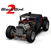 Набор LEGO MOC-2187 Черная птица 2