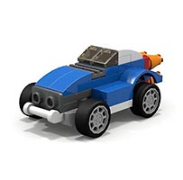 Набор LEGO MOC-2480 Машинка