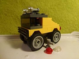 Набор LEGO MOC-2501 Гоночный грузовик Ралли Париж-Дакар