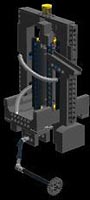 Набор LEGO MOC-2585 Шариковый завод - Часть 11 - Лифт по спирали