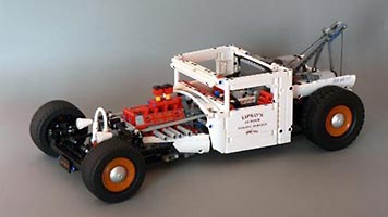 Набор LEGO MOC-2635 Хот-род эвакуатор