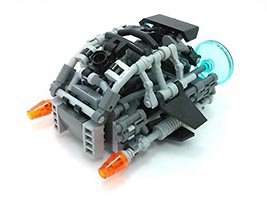 Набор LEGO MOC-2688 Космический корабль