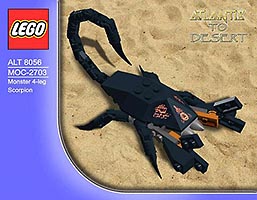 Набор LEGO MOC-2703 Огромный монстр-скорпион