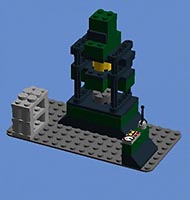 Набор LEGO Завод - гидравлический пресс