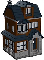 Набор LEGO MOC-2954 Дом в викторианском стиле