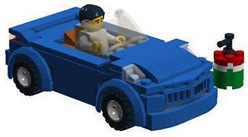 Набор LEGO MOC-2969 Шевроле Корвет