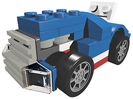 Набор LEGO MOC-2993 Трактор-буксир в аэропорту