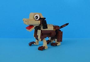 Набор LEGO MOC-3009 Счастливый щенок