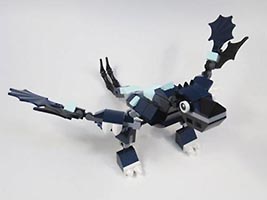 Набор LEGO MOC-3098 Дракон Глоуки