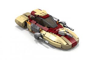 Набор LEGO MOC-3120 Боевой спидер повстанцев