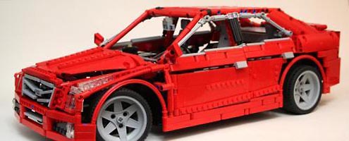 Набор LEGO MOC-3131 Кадиллак ATS