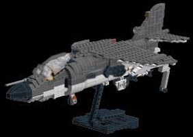 Набор LEGO MOC-3179 Самолет-штурмовик Харриер