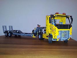 Набор LEGO MOC-3196 Грузовик с низкой платформой