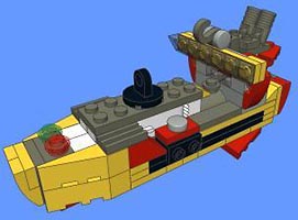 Набор LEGO MOC-3407 Грузовой корабль