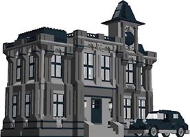 Набор LEGO Зловещий особняк в готическом стиле