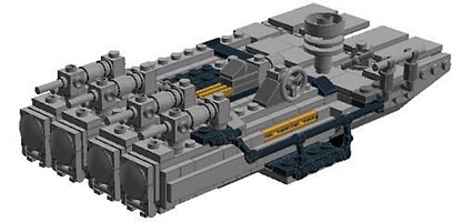 Набор LEGO MOC-3574 'Марк-9' - торпедный отсек