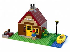 Набор LEGO MOC-3712 Гостевой домик