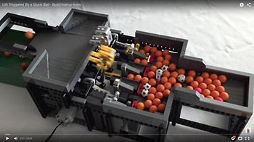 Набор LEGO Лифт для шариков Акиюки