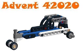 Набор LEGO MOC-4062 Забавная машинка
