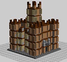 Набор LEGO MOC-4170 Замок Хайклер в аббатстве Даунтон