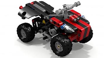 Набор LEGO MOC-4199 Квадроцикл