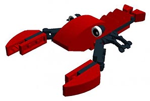 Набор LEGO MOC-4204 Лобстер (омар)