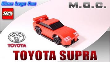Набор LEGO MOC-4209 Тойота Супра