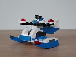 Набор LEGO MOC-4282 Полицейская миксель-машина