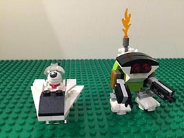 Набор LEGO MOC-4315 Вторжение пришельцев