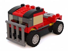 Набор LEGO MOC-4319 Большой грузовик