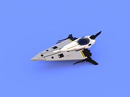 Набор LEGO MOC-4328 'Молния X-3' - звездный истребитель