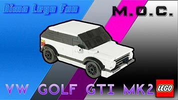Набор LEGO MOC-4536 Фольксваген Гольф GTI