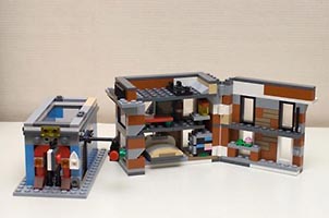 Набор LEGO MOC-4543 Штаб-квартира охотников за привидениями