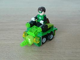 Набор LEGO MOC-4546 'Зеленый фонарь' - супергерой