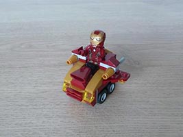 Набор LEGO MOC-4557 'Железный человек' - супергерой