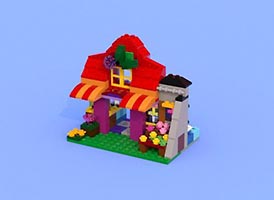 Набор LEGO Цветочный магазин