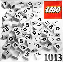 Набор LEGO 1013 Numbers - 6 symbols