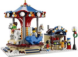 Набор LEGO Зимний деревенский рынок