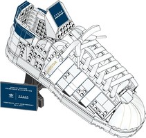 Набор LEGO 10282-2 Footshop x Adidas Originals Superstar 'Blueprinting' Bundle