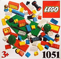 Набор LEGO 1051 Базовый набор из 402 элементов (для 6 студентов)