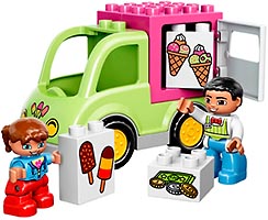 Набор LEGO 10586 Фургон с мороженым