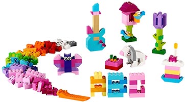 Набор LEGO 10694 Дополнение к набору для творчества – пастельные цвета